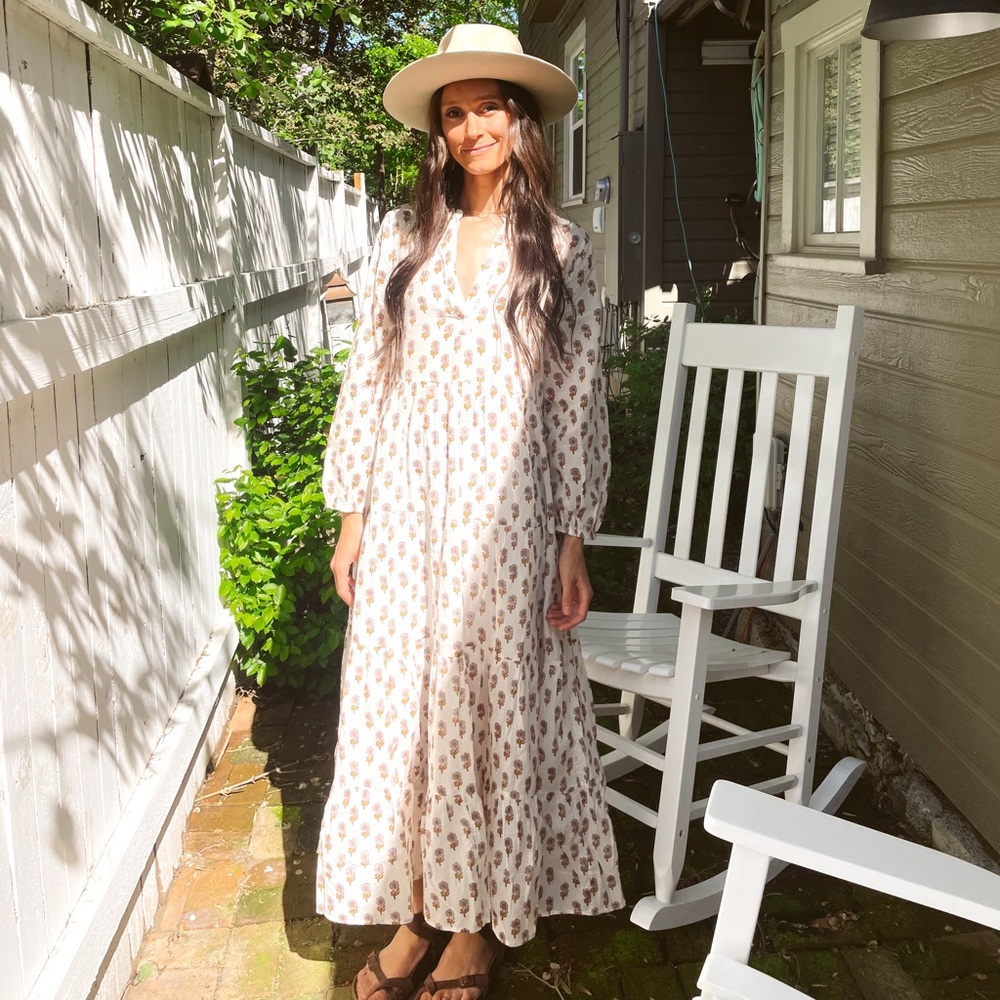 🛍️🚨Oysho 100% Cotton Printed Dress🚨🛍️